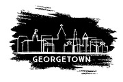 Georgetown Guyana City Skyline