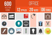 600 Office Icons