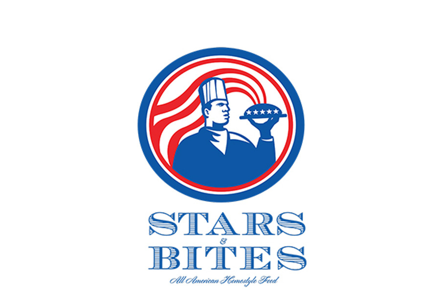 Stars Bites All American Homestyle F in Logo Templates - product preview 8