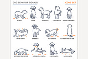 Dog Behavior Icons