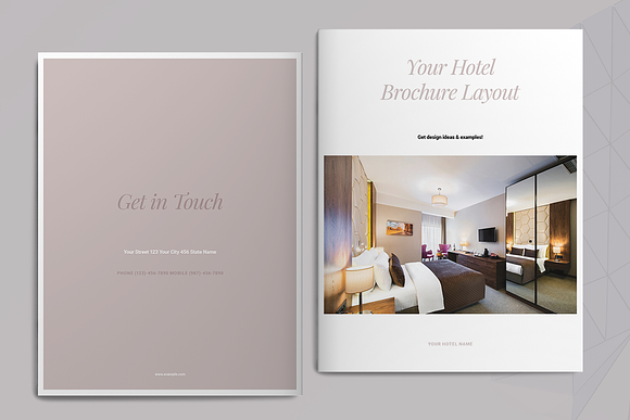 Hotel Brochure Template in Brochure Templates - product preview 1