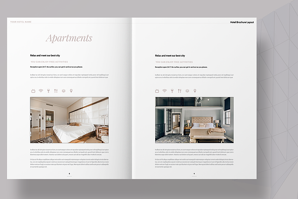 Hotel Brochure Template in Brochure Templates - product preview 5