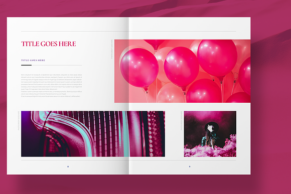 Lifestyle Brochure Layout in Brochure Templates - product preview 5