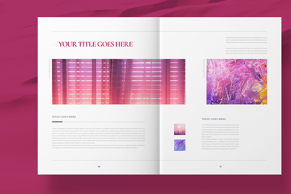 Lifestyle Brochure Layout in Brochure Templates - product preview 6