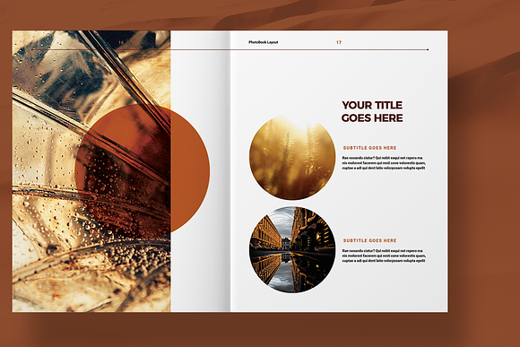 PhotoBook Layout in Brochure Templates - product preview 9