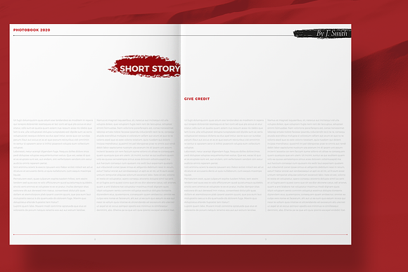 Photobook Layout in Brochure Templates - product preview 4