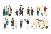 Jews and Jewish symbols