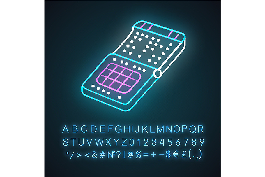 Braille print smartphone icon