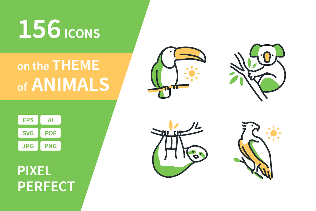 Animals - Highlight Icons in Graphics - product preview 8