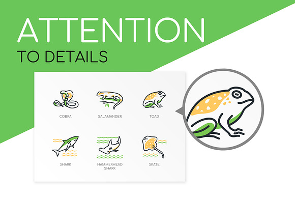 Animals - Highlight Icons in Graphics - product preview 6