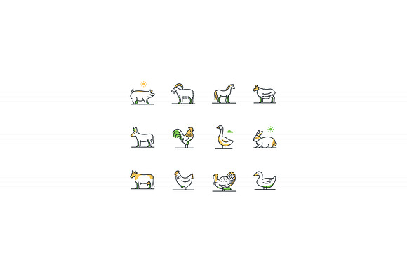 Animals - Highlight Icons in Graphics - product preview 13