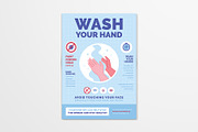 Wash your Hand Poster Campaign