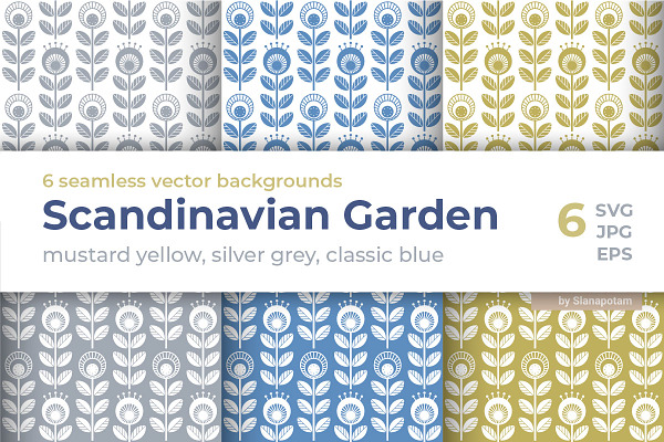 Scandinavian Garden patterns
