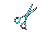 Scissors color icon