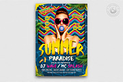 Summer Paradise Flyer Template