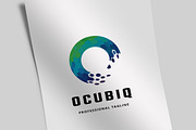 Ocubiq Pixel Letter O Logo