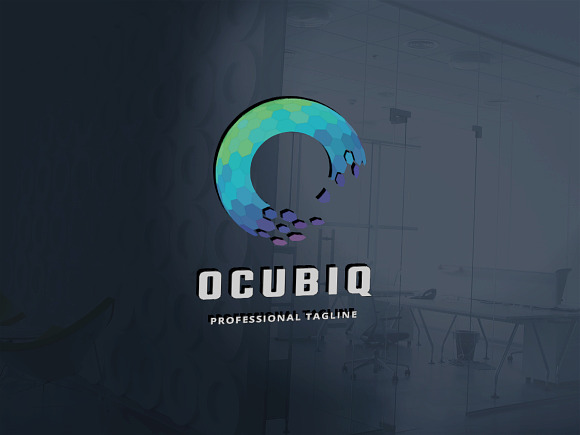 Ocubiq Pixel Letter O Logo in Logo Templates - product preview 1