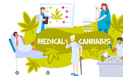 Cannabis medicine composition