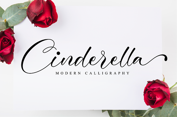 Cinderella Script in Script Fonts - product preview 11