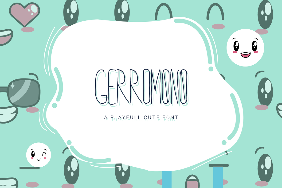 GERROMONO Playful Font in Display Fonts - product preview 8