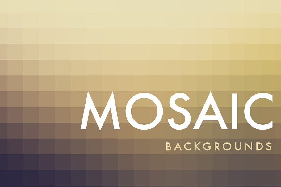 MOSAIC Backgrounds
