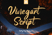 Vinegart - Handwritten Font