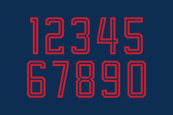 The Professor Numeral Set in Sans-Serif Fonts - product preview 2