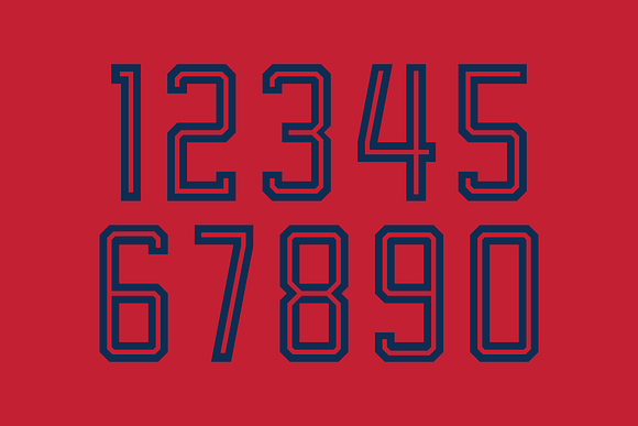 The Professor Numeral Set in Sans-Serif Fonts - product preview 3