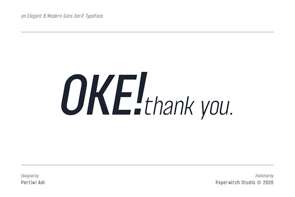 OKE! Sans Family ( Variable Fonts ) in Sans-Serif Fonts - product preview 14