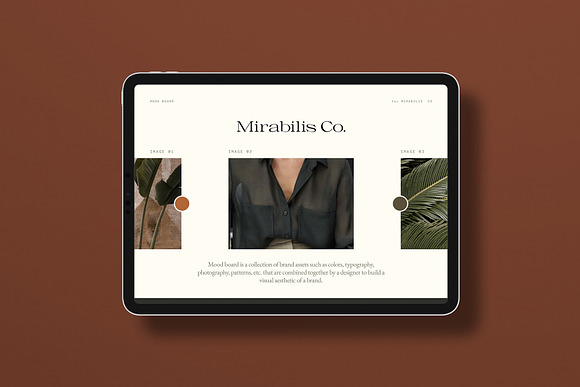 Mirabilis Brand Boards in Presentation Templates - product preview 1
