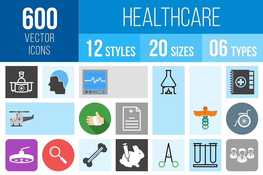 600 Healthcare Icons