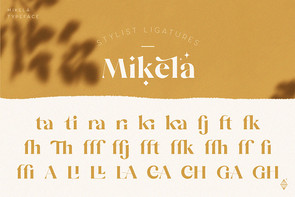 Mikela - 50% OFF Gorgeous Typefaces in Serif Fonts - product preview 4