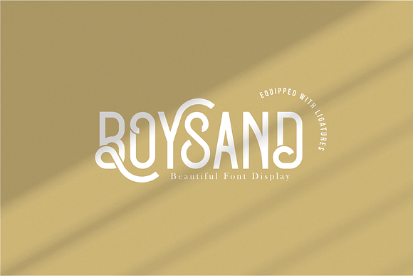 Boysand in Display Fonts - product preview 12
