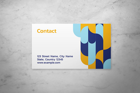 3 in 1 Professional Business Card in Business Card Templates - product preview 3