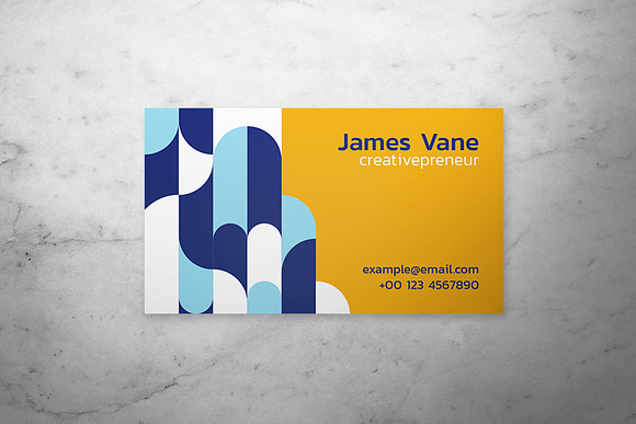 3 in 1 Professional Business Card in Business Card Templates - product preview 8