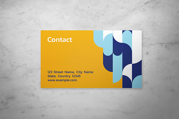 3 in 1 Professional Business Card in Business Card Templates - product preview 9
