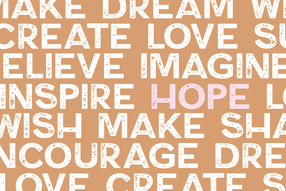 Dream Maker | Distressed Font in Sans-Serif Fonts - product preview 1