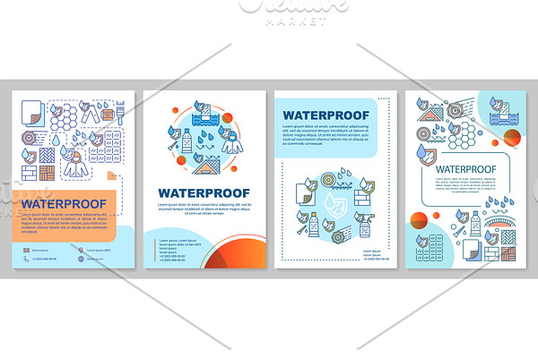 Waterproof material brochure
