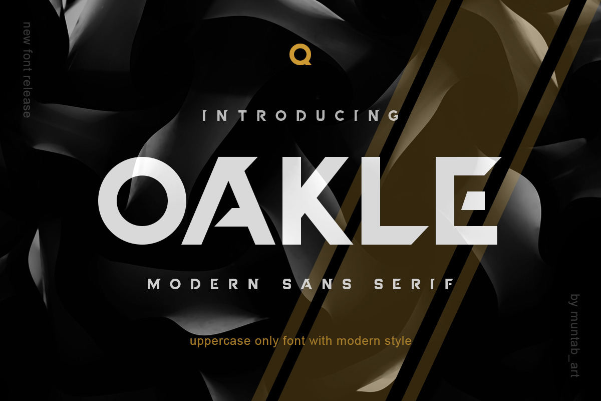 Oakle | Modern Sans in Sans-Serif Fonts - product preview 8