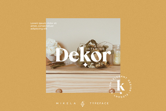 Mikela - 50% OFF Gorgeous Typefaces in Serif Fonts - product preview 9