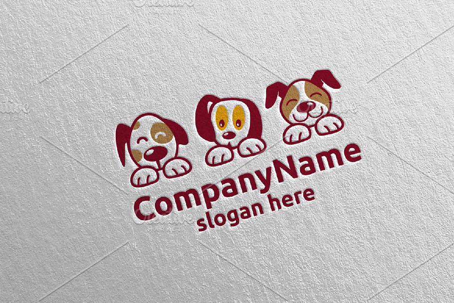 Dog Logo Design 21 in Logo Templates - product preview 8