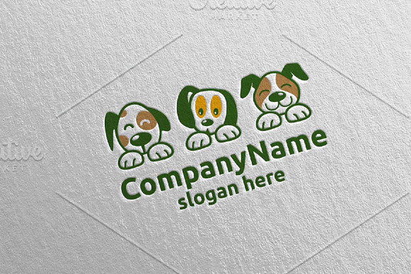 Dog Logo Design 21 in Logo Templates - product preview 3