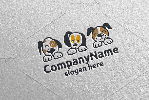 Dog Logo Design 21 in Logo Templates - product preview 4