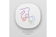 Biocompatible implants app icon