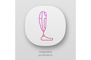 Adaptable prosthetics app icon