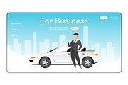 For business landing page