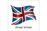 British flag, flag of Great Britain