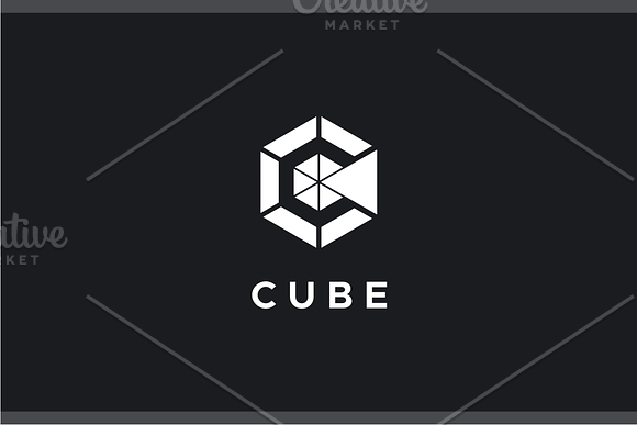 Cube - C Logo in Logo Templates - product preview 1