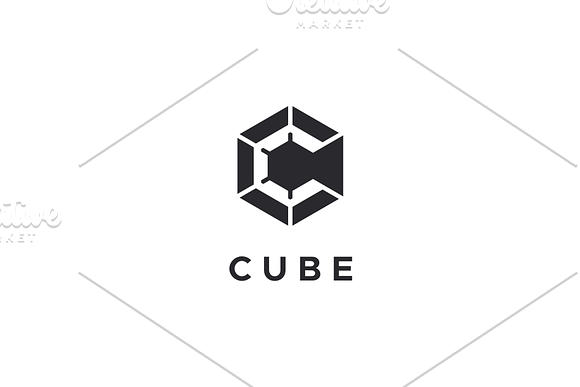 Cube - C Logo in Logo Templates - product preview 2
