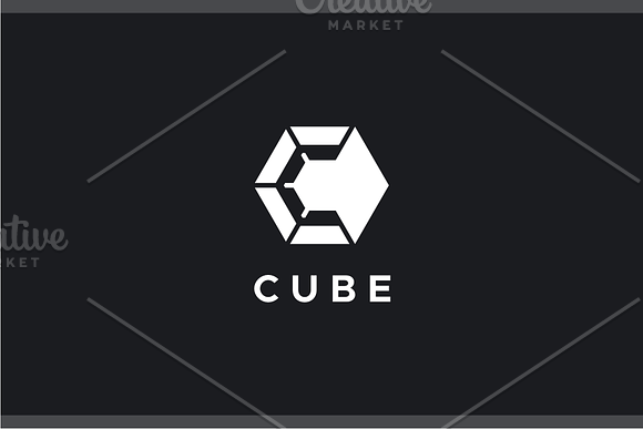 Cube - C Logo in Logo Templates - product preview 1